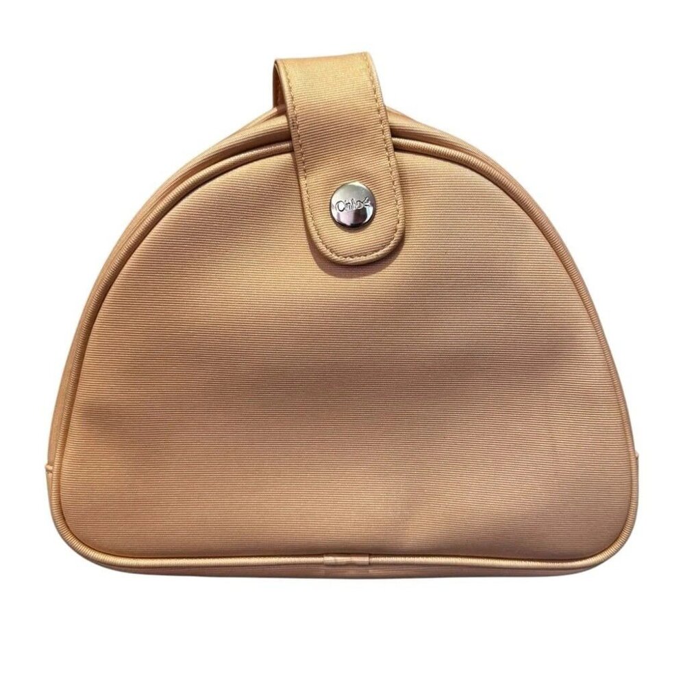 𝐂𝐡𝐥𝐨é Parfum Cosmetic Makeup Bag Tan